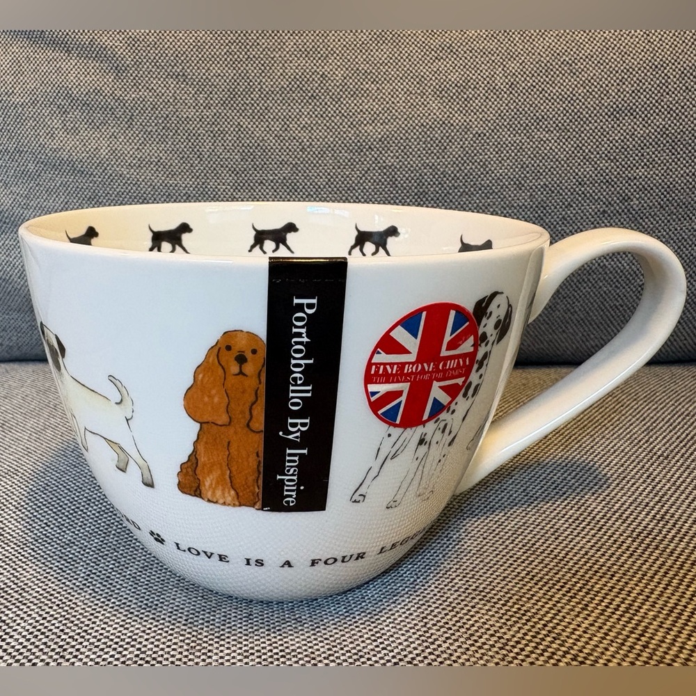 NEW Portobello By Inspire Fine Bone China Dog Mug